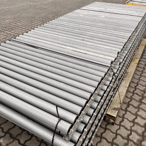 Brugte rullebaner med bremseruller: 1255 mm x 3450 mm