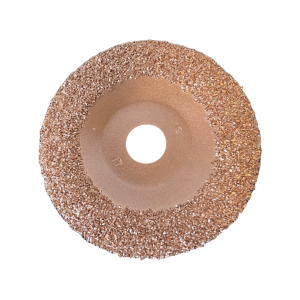 Flat Disk (kobber) - Ø125 x 2 mm, AH22, grit 18 - 1