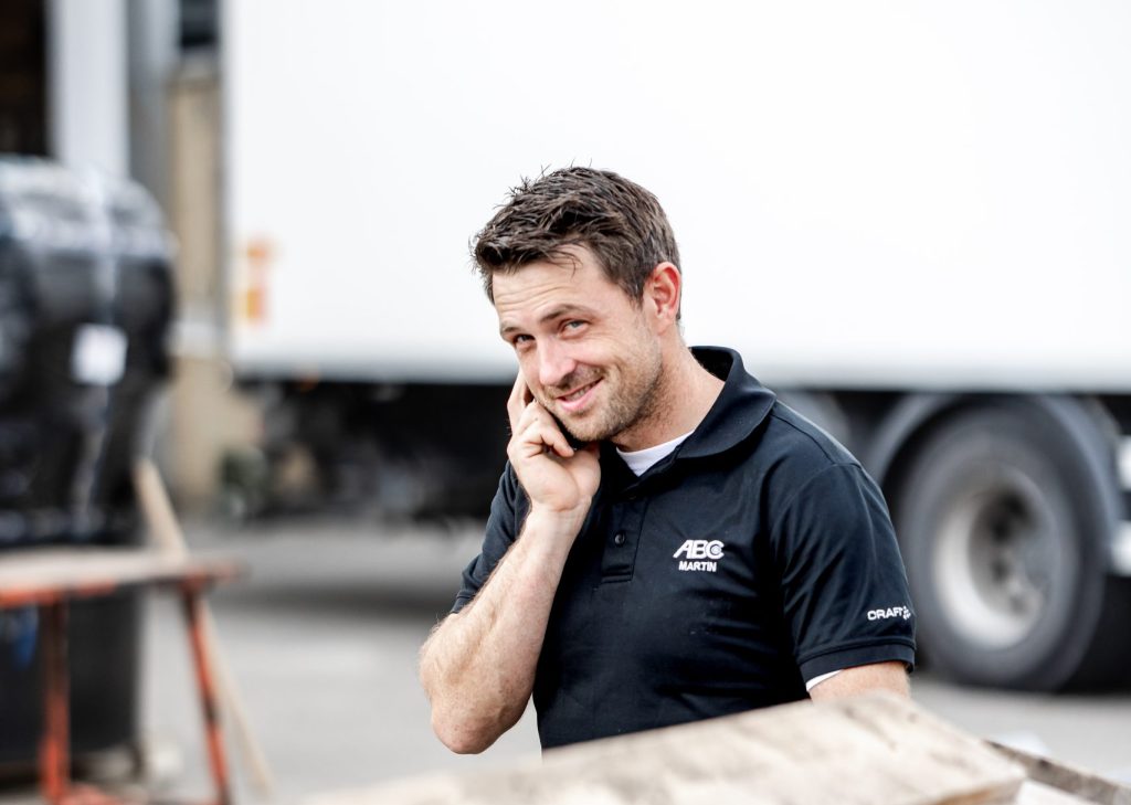 Martin Hansen - direktør for ABC Industrigummi