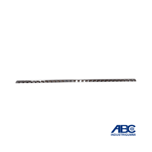 Vægbeslag til bændelgardin - 1.230 mm.