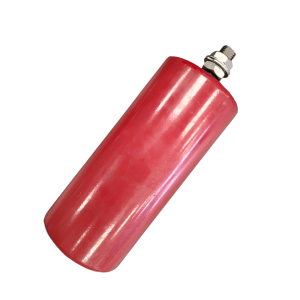 Cylindrisk styrerulle - Ø89 x 200 x 240 mm.