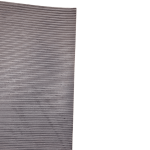 Finriflet gummiplade - 3 x 1400 mm.