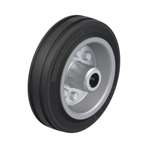 Transporthjul - Løst - Ø100 x Ø12 mm. (Gummi)