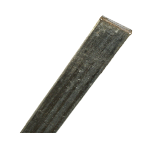 Galvaniseret fladjern - 4 x 5 x 6.000 mm.