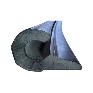 Støvtætningsprofil med understykke - hjørneliste - O-profil - 210 x 210 mm