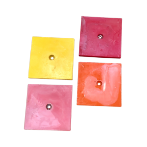 Slidplade i PU(R) med stål - 30 x 300 x 300 mm. 2