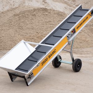 Baron 2500 BASIC transportør-transportbånd - mobilt transportbånd 2,5 m