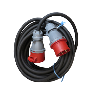 Forlængerkabel 3x380V / 16A / 5P - CEE - 5 m. (original Baron reservedel)