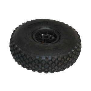 Løst luftgummihjul til Baron understel (original reservedel) - Ø410 x 75 mm.