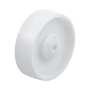 Polyamid Transporthjul – Løst – Ø125 x Ø10 x 40 mm. (Kugleleje)
