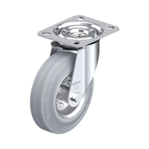 Afsmitningsfrit Gråt Drejehjul – Ø125 mm