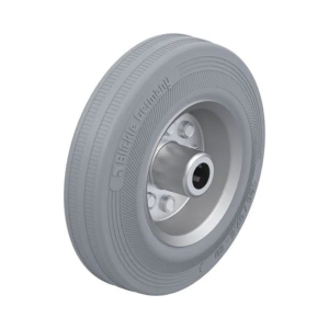 Afsmitningsfrit Gråt Transporthjul - Løst - Ø125 x Ø12 x 30 mm.