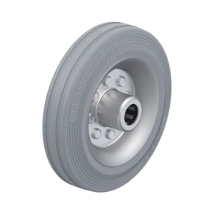 Afsmitningsfrit Gråt Transporthjul - Løst - Ø160 x Ø12 x 30 mm.