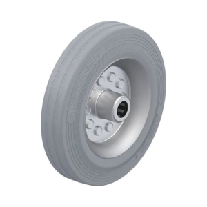 Afsmitningsfrit Gråt Transporthjul – Ø200 x Ø12 x 30 mm (Løst hjul)